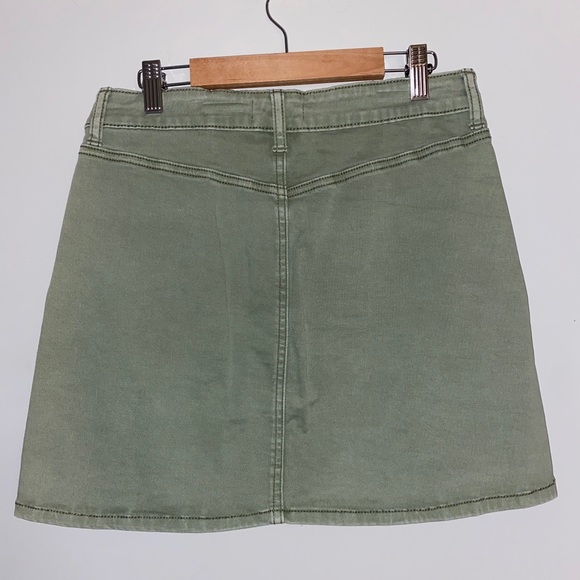 Altar’d State Olive Green Skirt - Picture 2 of 2